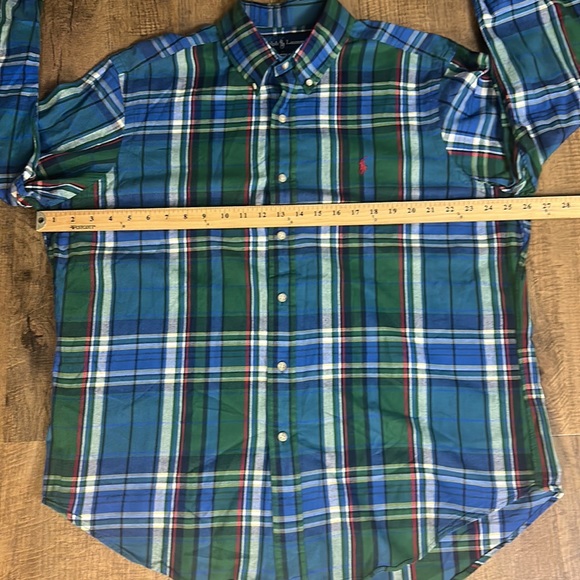 Polo Ralph Lauren button up Flannel classic Fit Men’s size XL - Picture 9 of 14